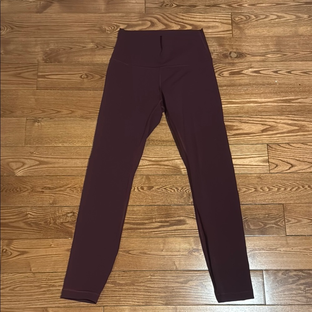 Lululemon Black Cherry High-Waisted Leggings